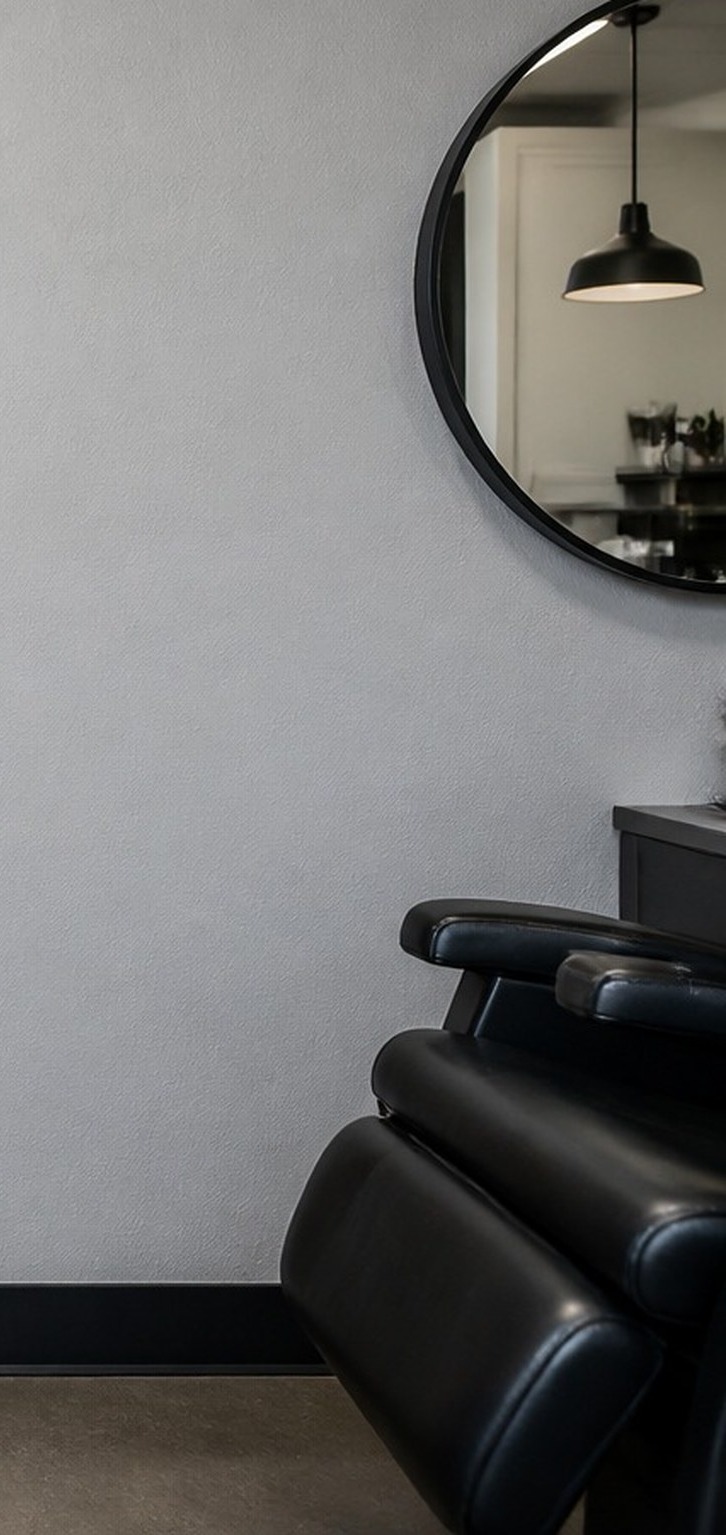 Treatment chair at Oak & Iron Modern Skin Studio
